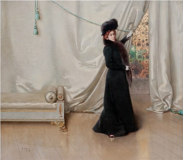 Anna Belimbau, 1900 (Vittorio Corcos) (1859-1933)